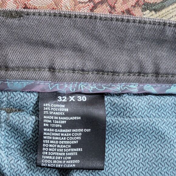 English Laundry Jeans Mens 32x28* Brown Straight Leg Stretch 5 Pocket Pants - Picture 12 of 13